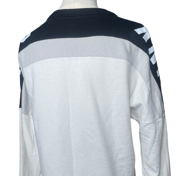 PINK VS XS Sweatshirt Crewneck Sweater Victorias Secret Love Pink Oversized Tops - Picture 9 of 13